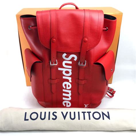 buy lv supreme backpack replica|Lv supreme backpack 100 authentic.